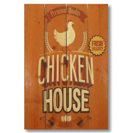 WILE E. WOOD 14 x 20 Chicken House Wood Art WI86811